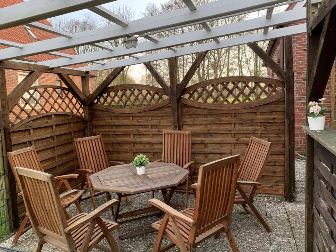 Neu! Schickes Und Modernes Ferienhaus Ant Zingel Krummhörn 외부 사진