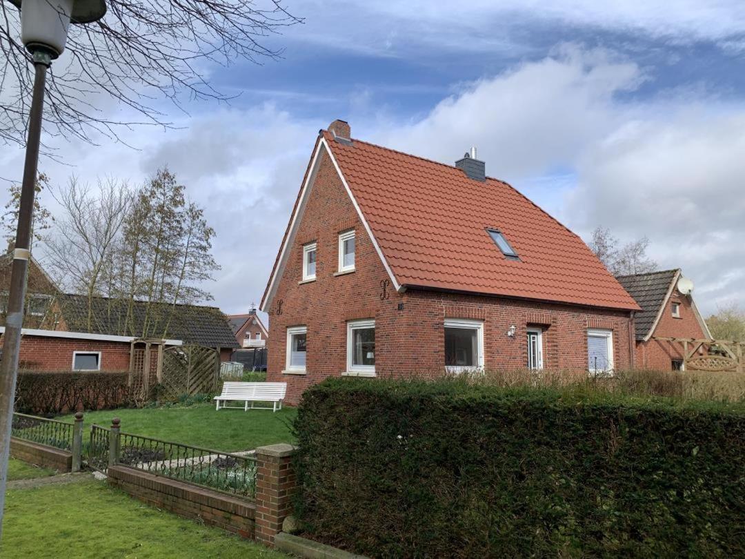 Neu! Schickes Und Modernes Ferienhaus Ant Zingel Krummhörn 외부 사진