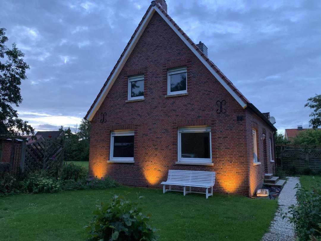 Neu! Schickes Und Modernes Ferienhaus Ant Zingel Krummhörn 외부 사진